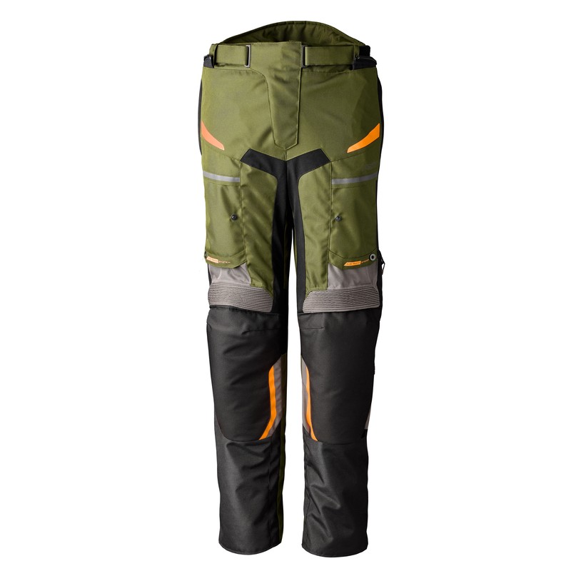 Pantalón textil RST Maverick Evo CE hombre - Caqui/Gris/Naranja