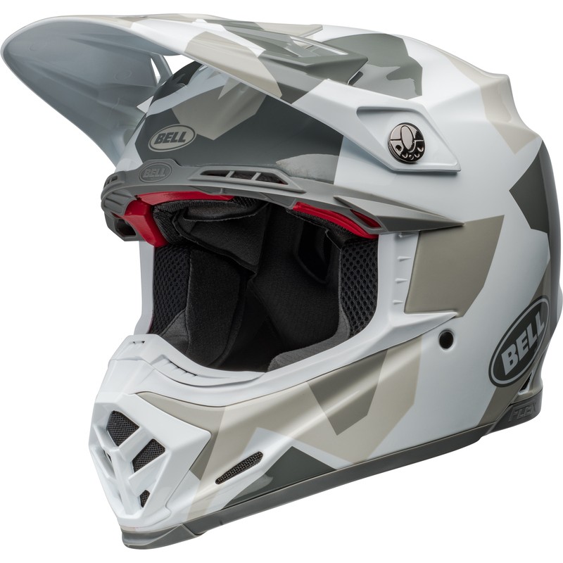 Casco BELL Moto-9S Flex - Rover Gloss White Camo