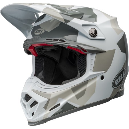 Casco BELL Moto-9S Flex - Rover Gloss White Camo