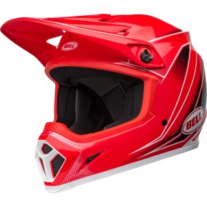 Casco BELL MX-9 Mips - Zone Gloss Red