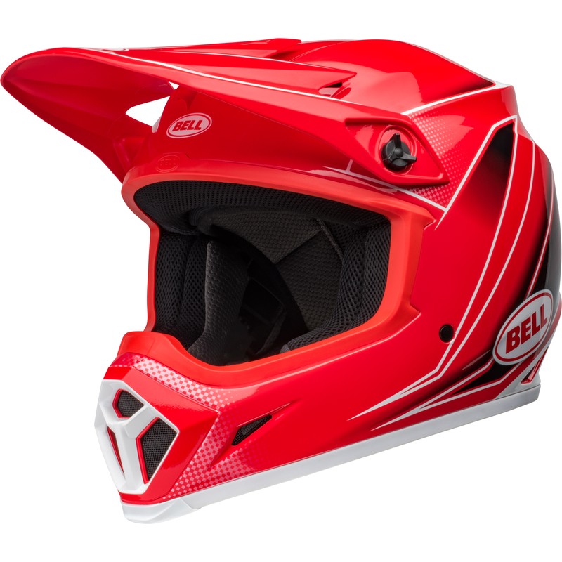Casco BELL MX-9 Mips - Zone Gloss Red