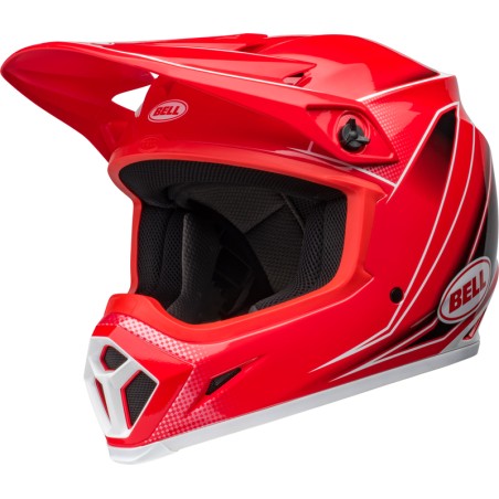 Casco BELL MX-9 Mips - Zone Gloss Red