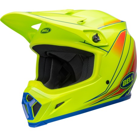 Casco BELL MX-9 Mips - Zone Gloss Retina Sear