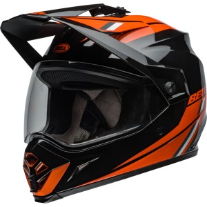Casco BELL MX-9 Adventure MIPS - Alpine Gloss Black/Orange