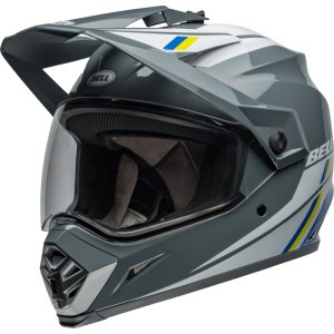 Casco BELL MX-9 Adventure MIPS - Alpine Gloss Charcoal/Silver