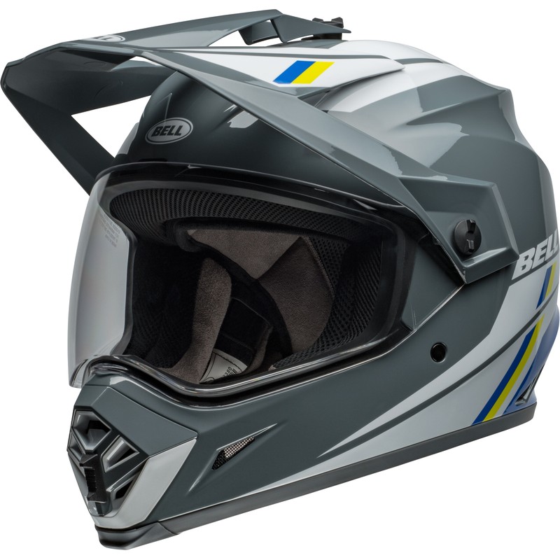Casco BELL MX-9 Adventure MIPS - Alpine Gloss Charcoal/Silver