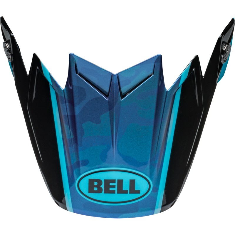 Visera BELL Moto-9S Flex - Sprite Gloss Black/Blue