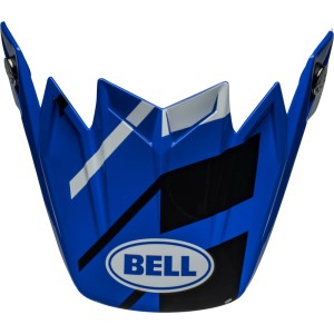 Visera BELL Moto-9S Flex - Banshee Gloss Blue/White