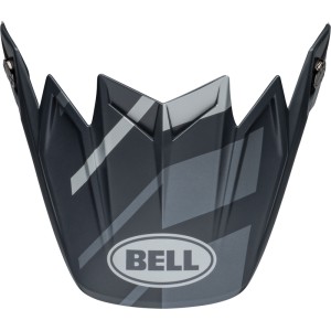Visera BELL Moto-9S Flex - Banshee Satin Black/Silver
