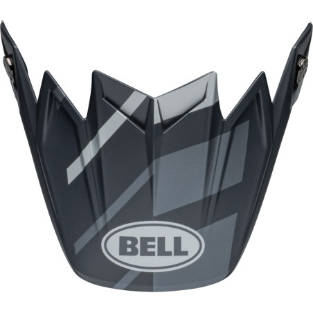 Visera BELL Moto-9S Flex - Banshee Satin Black/Silver