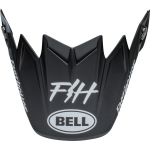 Visera BELL Moto-9S Flex - Fasthouse MC Core Matte Black/Yellow