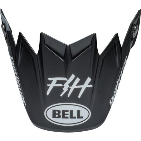 Visera BELL Moto-9S Flex - Fasthouse MC Core Matte Black/Yellow