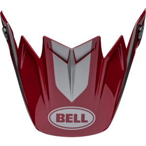 Visera BELL Moto-9S Flex - Ferrandis Méchant Gloss Red/Silver