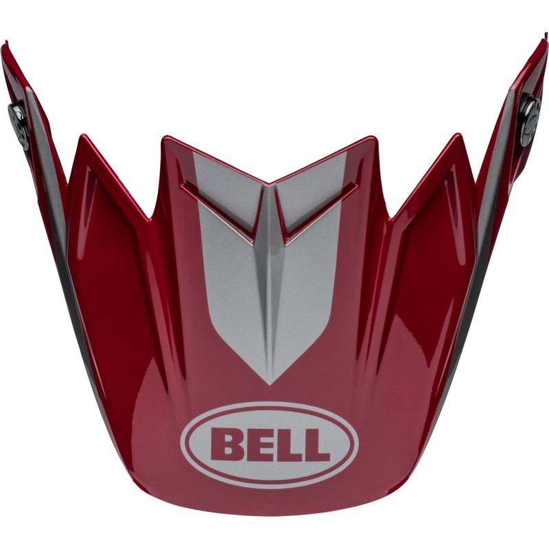 Visera BELL Moto-9S Flex - Ferrandis Méchant Gloss Red/Silver