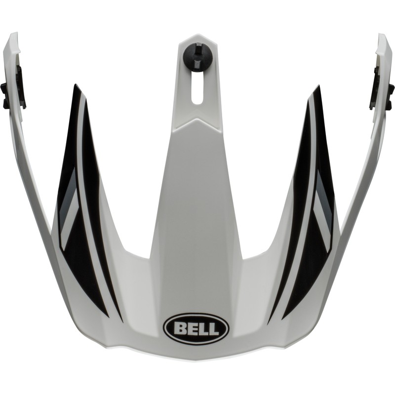 Visera BELL MX-9 Adventure Mips - Alpine Gloss White/Black