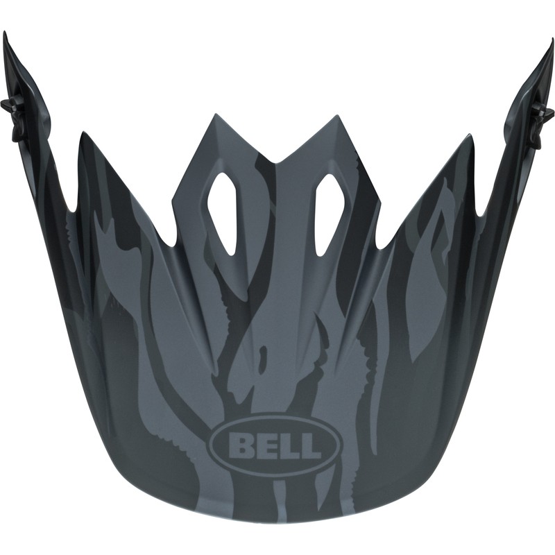 Visera BELL MX-9 Mips - Decay Matte Black