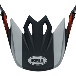 Visera BELL MX-9 Mips - Dart Gloss Charcoal/Orange