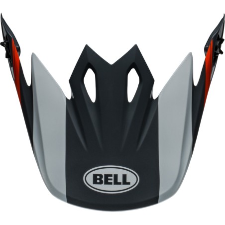 Visera BELL MX-9 Mips - Dart Gloss Charcoal/Orange