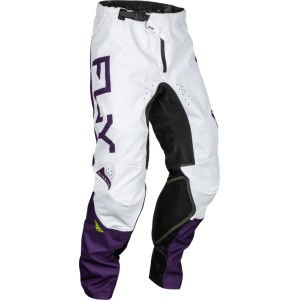 Pantalón FLY RACING Kinetic Reload - Deep Purple / Blanco / Hi-Vis