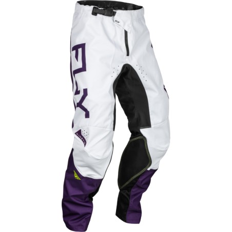 Pantalón FLY RACING Kinetic Reload - Deep Purple / Blanco / Hi-Vis
