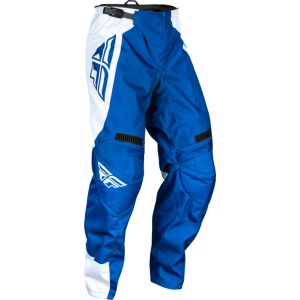 Pantalón FLY RACING F-16 - True Blue / Blanco