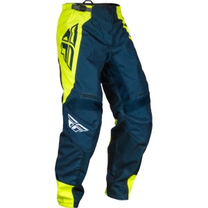Pantalón FLY RACING F-16 - Navy / Hi-Vis / Blanco