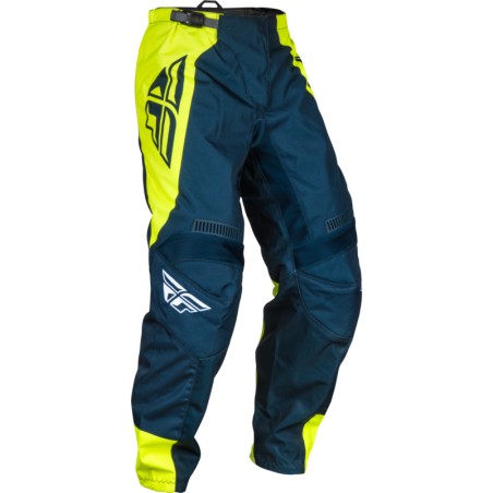 Pantalón FLY RACING F-16 - Navy / Hi-Vis / Blanco