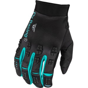 Guantes FLY RACING Evolution DST S.E. Strobe - Negro / Electric Blue