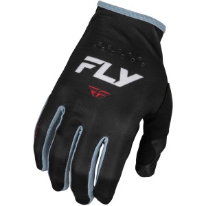 Guantes FLY RACING Lite - Negro / Blanco / Rojo