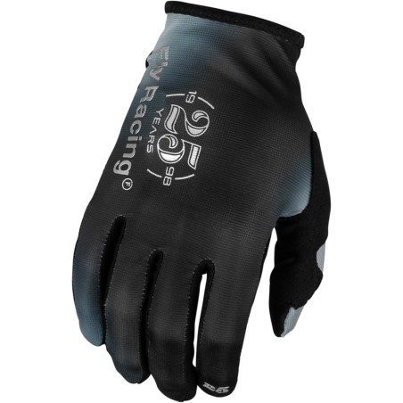 Guantes FLY RACING Lite S.E. Legacy - Gris Claro / Negro