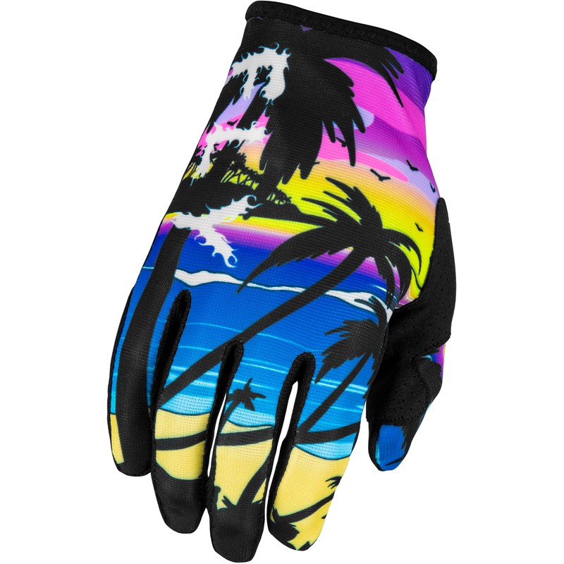 Guantes FLY RACING Lite Malibu - Rosa / Azul / Arena