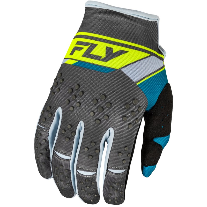 Guantes FLY RACING Kinetic Prix - Ice Grey / Antracita / Hi-Vis
