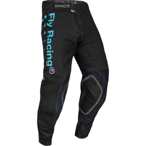 Pantalón FLY RACING Evolution DST S.E. Strobe - Negro / Electric Blue