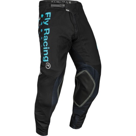 Pantalón FLY RACING Evolution DST S.E. Strobe - Negro / Electric Blue