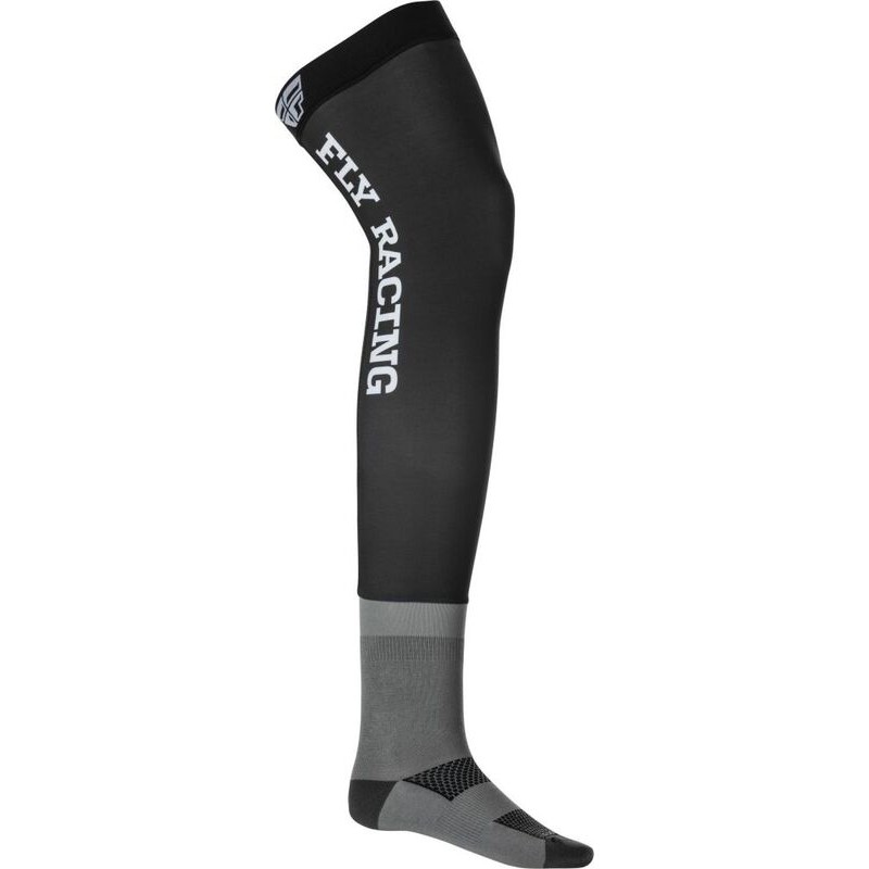 Calcetines para rodilleras FLY RACING Knee Brace - Negro / Gris / B...