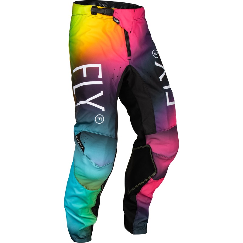 Pantalón infantil FLY RACING Kinetic Prodigy - Fucsia / Electric Bl...