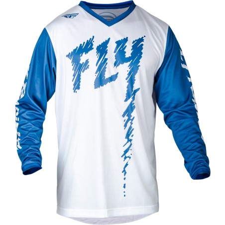Camiseta infantil FLY RACING F-16 - True Blue / Blanco