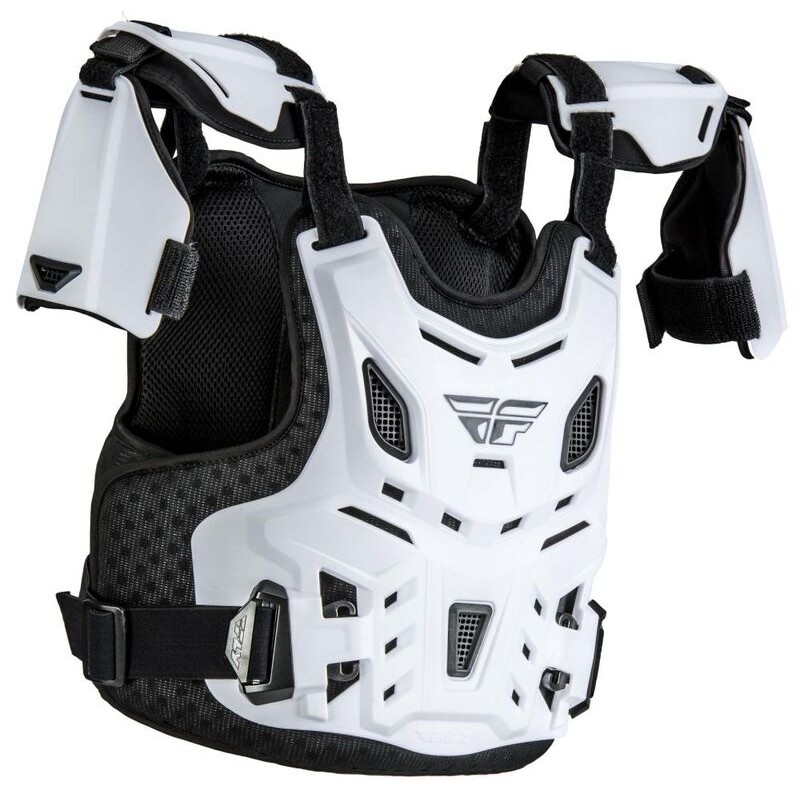 Peto infantil FLY RACING Revel CE - Blanco