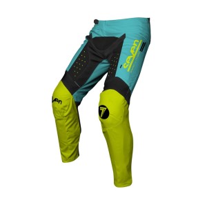 Pantalón SEVEN Vox Aperture - Amarillo Flúor / Azul