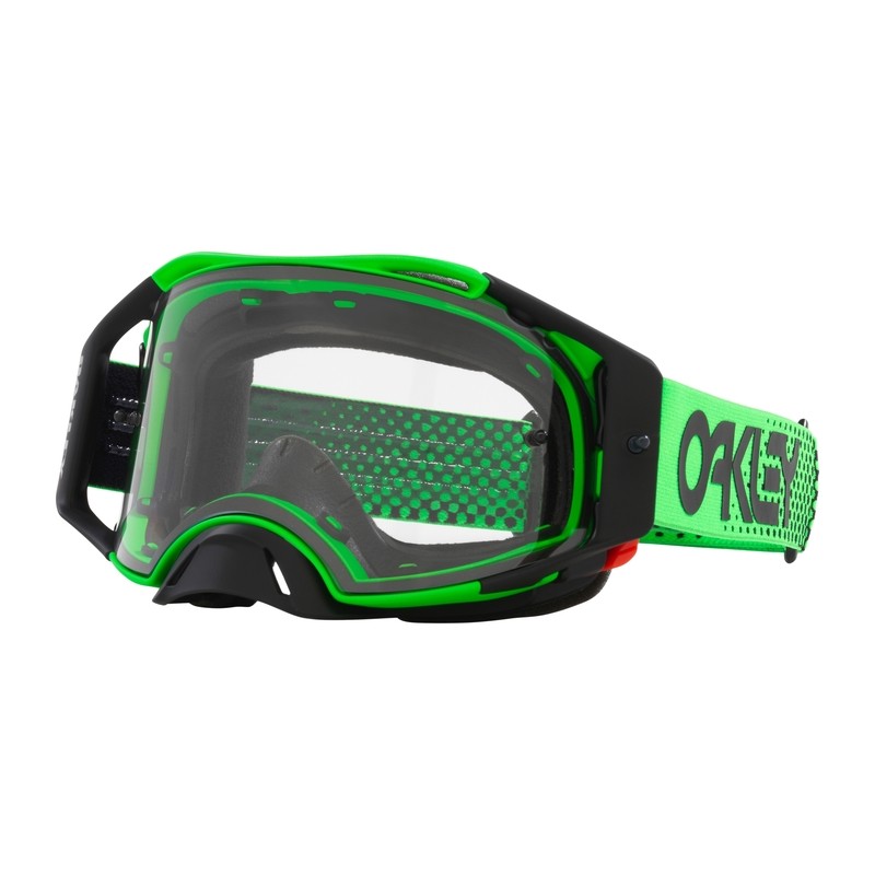Gafas OAKLEY Airbrake MX - Moto Green B1B Lente transparente