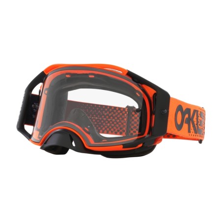 Gafas OAKLEY Airbrake MX - Moto Orange B1B Lente transparente