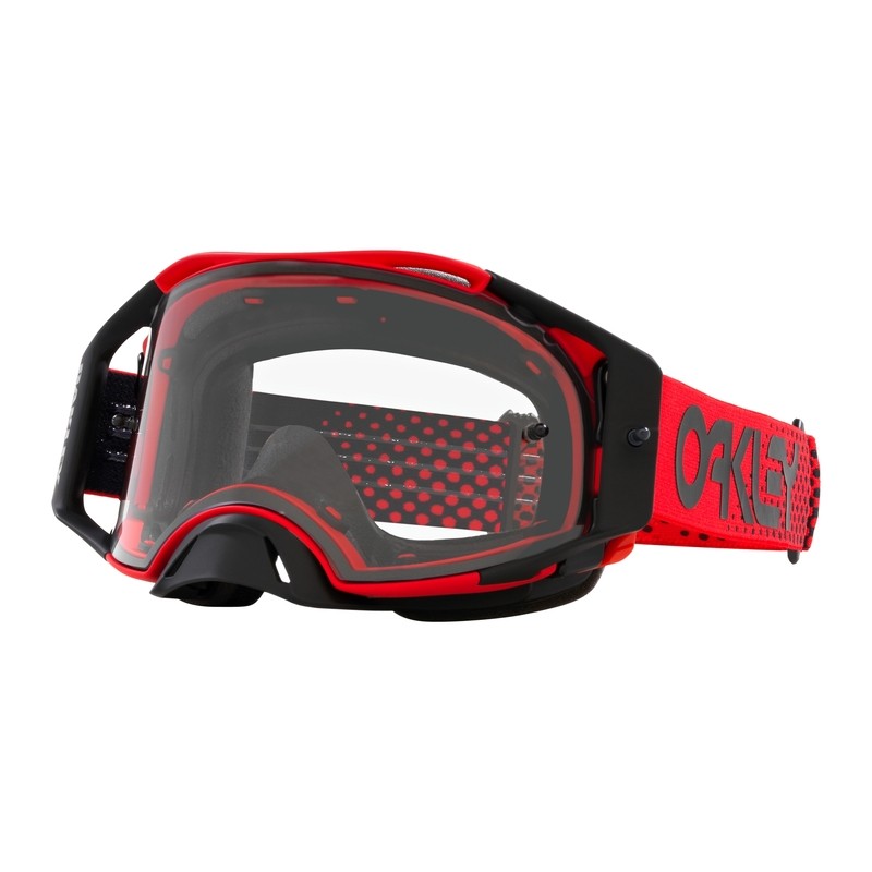 Gafas OAKLEY Airbrake MX - Moto Red B1B Lente transparente