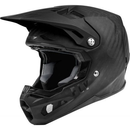 Casco infantil FLY RACING Formula Carbon Solid - Carbono Negro Mate