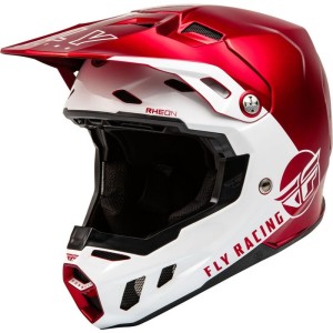 FLY RACING Formula CC Centrum Helmet Metallic Red/White MD