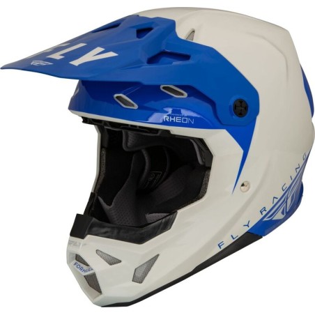 FLY RACING Formula CP Slant Helmet Grey/Blue