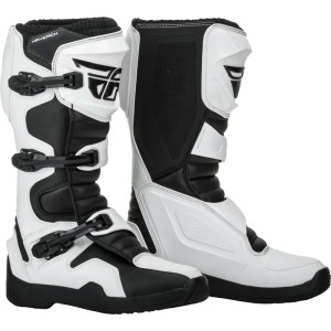 FLY RACING Maverik Boots White/Black Sz 11