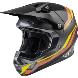 FLY RACING Formula CP S.E. Speeder Helmet Black/Yellow/Red XL