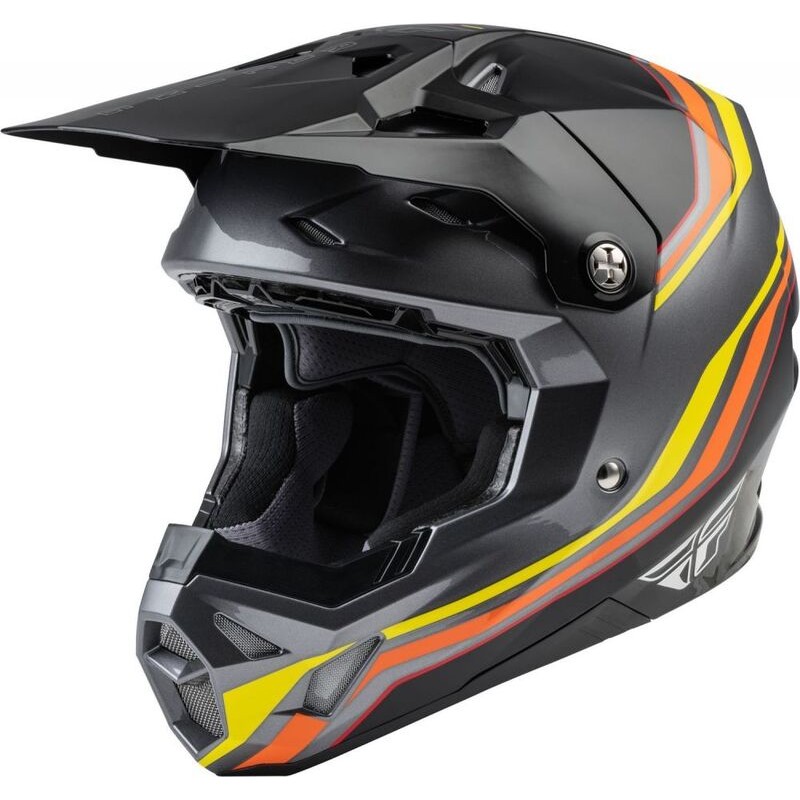 FLY RACING Formula CP S.E. Speeder Helmet Black/Yellow/Red XL