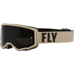 FLY RACING Focus Sand Goggle Khaki/Brown W/ Dark Smoke Lens