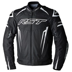 Chaqueta textil RST TracTech Evo 5 CE hombre - Negro / Blanco / Negro